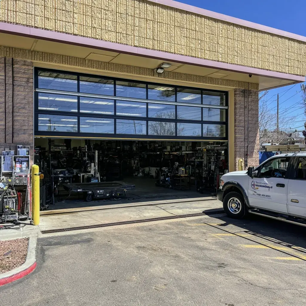 Safety Sensor Light Blinking garage door in Franklin, TN